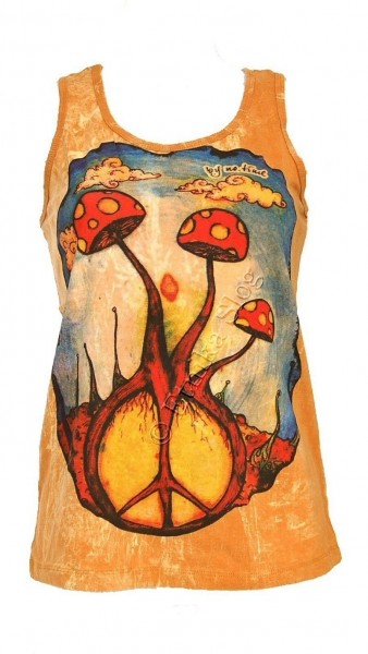 COTTON TANK TOPS - STONEWASHED WITH PRINT AB-THM26-10 - Oriente Import S.r.l.