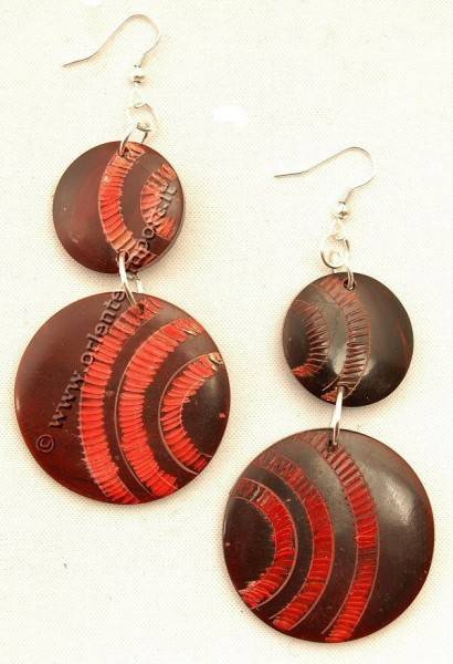 HORN EARRINGS CO-OR17-01 - Oriente Import S.r.l.