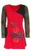 VESTITO IN COTONE CON MANICHE LUNGHE, CON STAMPE,