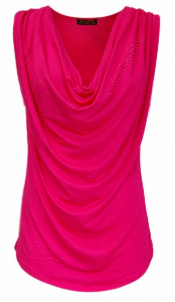 UNICOLOR JERSEY TOPS TOP IN COTTON AND ELASTANE, WITH WIDE SHOULDER STR - com Etnika Slog d.o.o.