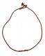 LEATHER JEWELRY INTERLACED NECKLACE MADE OF LEATHER, WITH BUTTONHO - com Etnika Slog d.o.o.