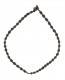 LEATHER JEWELRY INTERLACED NECKLACE MADE OF LEATHER, WITH BUTTONHO - com Etnika Slog d.o.o.