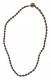 LEATHER JEWELRY INTERLACED NECKLACE MADE OF LEATHER, WITH BUTTONHO - com Etnika Slog d.o.o.