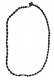 LEATHER JEWELRY INTERLACED NECKLACE MADE OF LEATHER, WITH BUTTONHO - com Etnika Slog d.o.o.