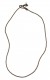 LEATHER JEWELRY INTERLACED NECKLACE MADE OF LEATHER, WITH BUTTONHO - com Etnika Slog d.o.o.