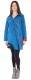 CAPPOTTO IN PILE CON RICAMI, INTERNO IN COTONE E Z