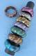 BRACELETS - WOOD BANGAL WOODEN COLOURED BRACELET, SMOOTH, DIAGONALL - com Etnika Slog d.o.o.
