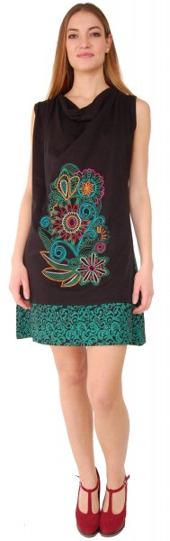 SHORT SLEEVE AND SLEEVELESS COTTON DRESSES AB-BSV37 - Oriente Import S.r.l.