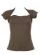 UNICOLOR JERSEY TOPS T-SHIRT MADE OF&nbsp;COTTON, VISCOSE AND ELASTANE, WITH - com Etnika Slog d.o.o.