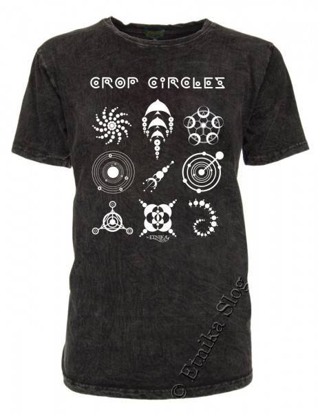 MEN'S COTTON T-SHIRT - STONEWASHED WITH PRINT T-SHIRT MADE OF COTTON, WITH ROUND NECKLINEU - com Etnika Slog d.o.o.
