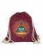 ZAINO SACCO IN COTONE STONE WASHED CON&nbsp;STAMPA&nbsp;- OC