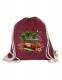 ZAINO SACCO IN COTONE STONE WASHED CON&nbsp;STAMPA ETN
