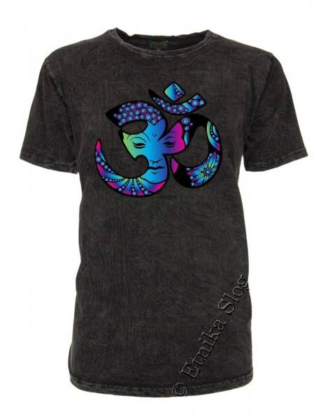 MEN'S COTTON T-SHIRT - STONEWASHED WITH PRINT &nbsp;T-SHIRT MADE OF COTTON, WITH ROUND NECKLINE - com Etnika Slog d.o.o.
