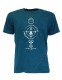 MEN'S COTTON T-SHIRT - UNICOLOR WITH PRINT T-SHIRT IN COTTON PLAIN COLOUR WHIT PRINT.AV - com Etnika Slog d.o.o.