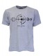 MEN'S COTTON T-SHIRT - UNICOLOR WITH PRINT T-SHIRT IN COTTON PLAIN COLOUR WHIT PRINT.AV - com Etnika Slog d.o.o.