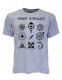 MEN'S COTTON T-SHIRT - UNICOLOR WITH PRINT T-SHIRT MADE OF COTTON, UNICOLOR WITH PRINT, MOTIV - com Etnika Slog d.o.o.