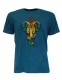 MEN'S COTTON T-SHIRT - UNICOLOR WITH PRINT T-SHIRT IN COTTON PLAIN COLOUR WHIT PRINT.AV - com Etnika Slog d.o.o.