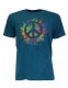 MEN'S COTTON T-SHIRT - UNICOLOR WITH PRINT T-SHIRT IN COTTON PLAIN COLOUR WHIT PRINT.AV - com Etnika Slog d.o.o.