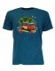 MEN'S COTTON T-SHIRT - UNICOLOR WITH PRINT T-SHIRT IN COTTON PLAIN COLOUR WHIT PRINT.AV - com Etnika Slog d.o.o.