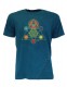 MEN'S COTTON T-SHIRT - UNICOLOR WITH PRINT T-SHIRT IN COTTON PLAIN COLOUR WHIT PRINT.AV - com Etnika Slog d.o.o.