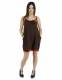 VESTITO CORTO IN COTONE LEGGERO, FODERATO IN 2 TIN
