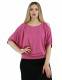 TOP MAGLINA TINTA UNITA TOP IN MAGLINA DI COTONE, VISCOSA ED ELASTAN. TINT - com Etnika Slog d.o.o.