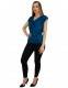 TOP IN MAGLINA DI COTONE, VISCOSA ED ELASTAN. TINT
