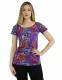 TOP MAGLINA COTONE ED ELASTAN, LACCI LEGARE SU SCH