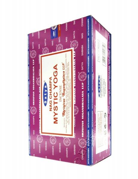 INCENSO SATYA, FRAGRANZA MYSTIC YOGA.CONFE