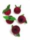 KEYCHAINS KEYCHAIN MADE OF WOOL FELT, APPLE./ - com Etnika Slog d.o.o.