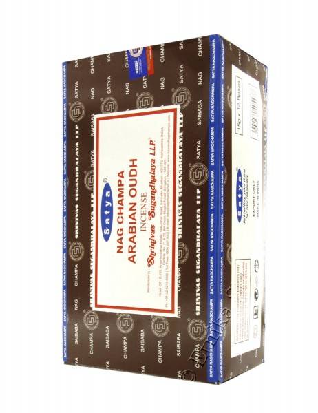 INCENSO SATYA, FRAGRANZA ARABIAN OUDH.CONF