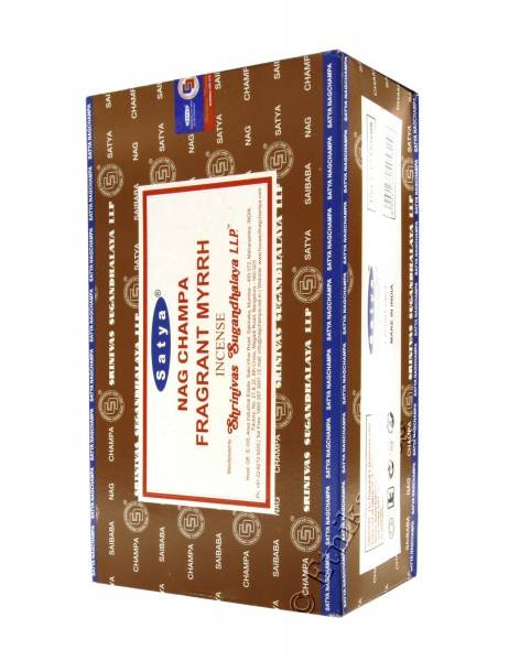 INCENSO SATYA, FRAGRANZA FRAGRANT MYRRH .C