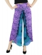 VISCOSE TROUSERS AND SHORTS WIDE LEG TROUSERS, OPEN AT SIDE WITH ELASTIC AT WA - com Etnika Slog d.o.o.