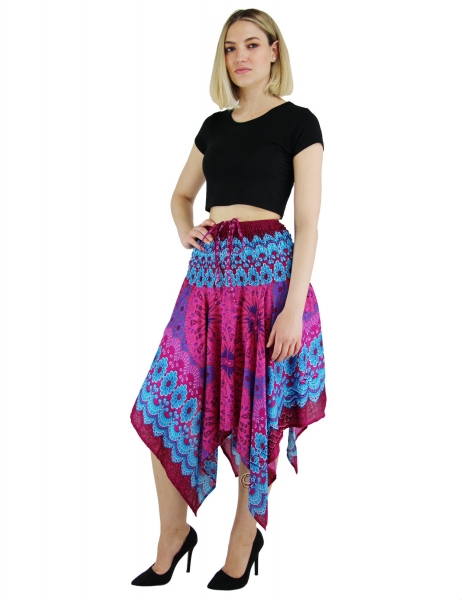 GONNA LUNGA VISCOSA ESTIVA AB-BCV10DI-SKIRT - Oriente Import S.r.l.