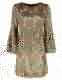 VESTITO&nbsp;IN&nbsp;VELVET CON ELASTAN , MANICHE LUNGHE&nbsp;LAR