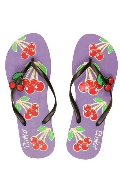 INFRADITO IN GOMMA, SOGGETTO CILIEGIA STAMPATO E A INFRADITO IN GOMMA, SOGGETTO CILIEGIA STAMPATO E A