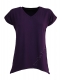 UNICOLOR JERSEY TOPS SUMMER T-SHIRT MADE OF COTTON, VISCOSE AND ELASTAN - com Etnika Slog d.o.o.