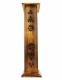 PORTA INCENSO A COLONNA IN LEGNO TRAFORATO , APERT