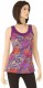 TOP MAGLINA IN COTONE E VISCOSA, SPALLINE IN TINTA