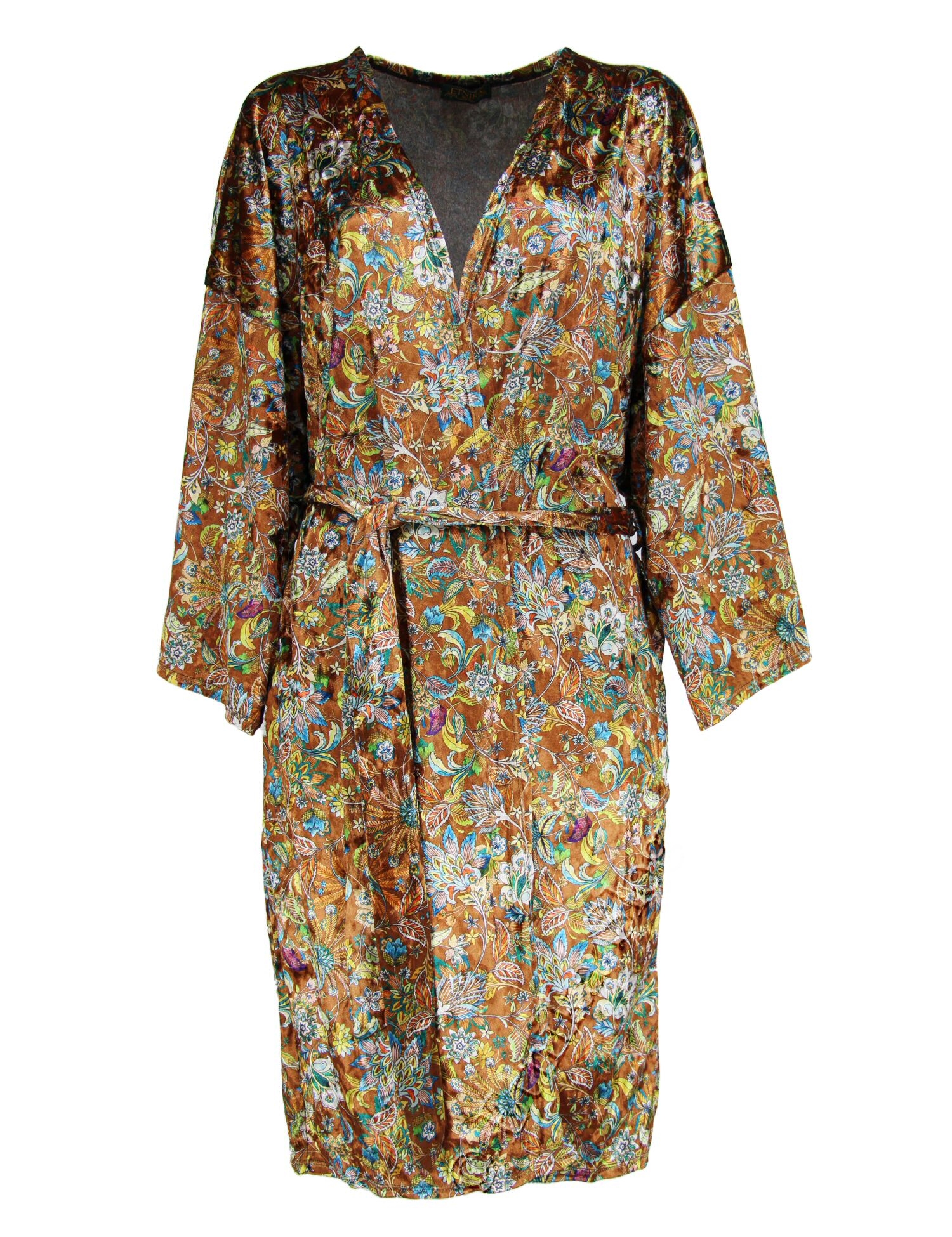 JUMPSUIT AND KIMONO MADE OF JERSEY AND VELVET AB-VWD04-AD - Oriente Import S.r.l.