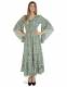 VESTITO LUNGO IN COTONE LEGGERO INDIANO.MANI