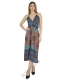VISCOSE SUMMER DRESSES VESTITO LUNGO&nbsp;IN VISCOSA CON SPALLINE STRETTE , IN - Etnika Slog d.o.o.