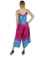 TUTA JUMPSUIT SALOPETTE PANTAVESTITO IN VISCOSA, S
