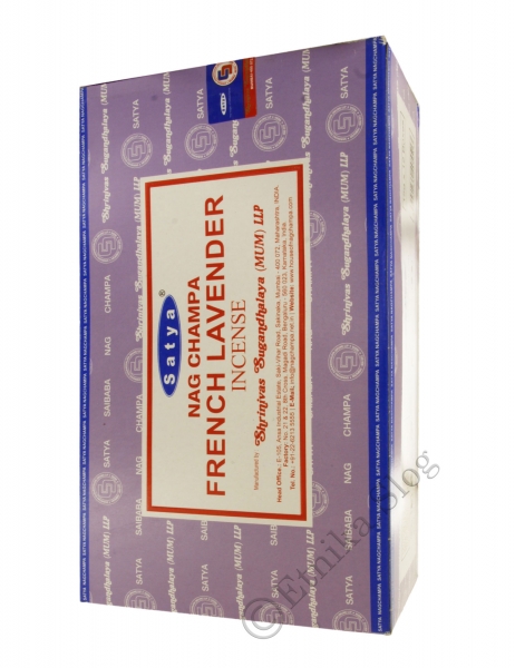 INCENSO SATYA, FRAGRANZA NAG CHAMPA FRENCH LAVAN