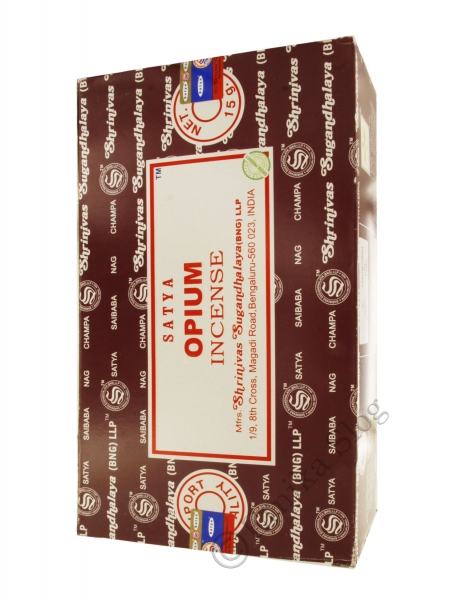 INCENSO SATYA, FRAGRANZA OPIUM.CONFEZIONE