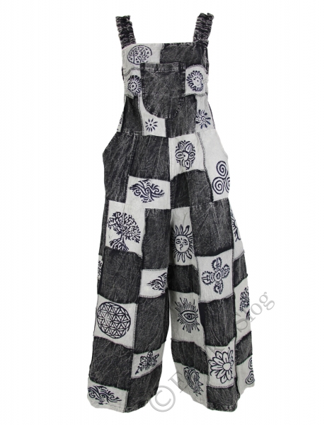 JUMPSUITS AFGHAN TROUSERS WITH SUSPENDERS, MADE OF COTTON, S - Etnika Slog d.o.o.