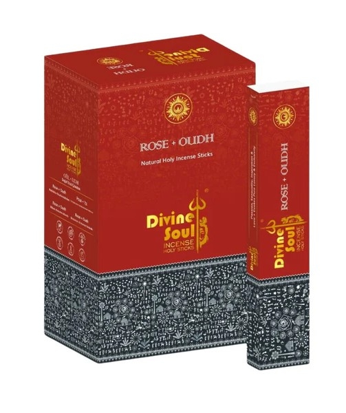 INCENSO DIVINE SOUL, FRAGRANZA&nbsp;ROSA + OUDH