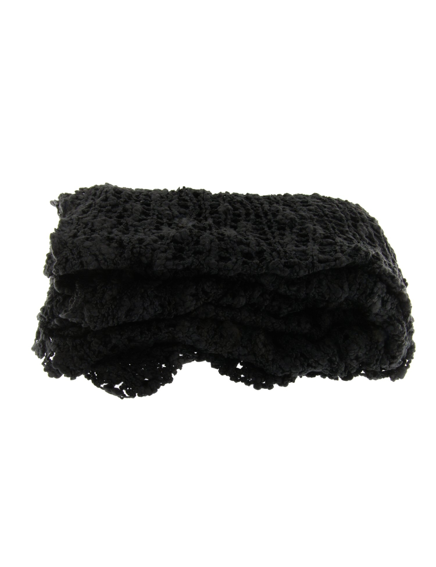 STRETCH PONCHO MADE OF VISCOSE, FISHNET PROCESSING STRETCH PONCHO MADE OF VISCOSE, FISHNET PROCESSING