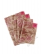 SET CON 4 NOTEBOOK RIVESTITI CON STOFFA. MISURANO: