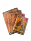 SET CON 4 NOTEBOOK RIVESTITI CON STOFFA. MISURANO: